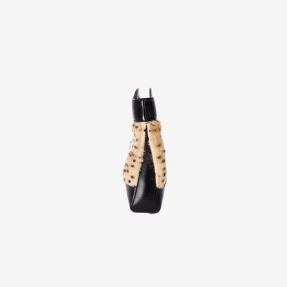 Chanel 31 Mini Tote in Leopard-Print Calf Hair with Lambskin Leather and Gold Hardware