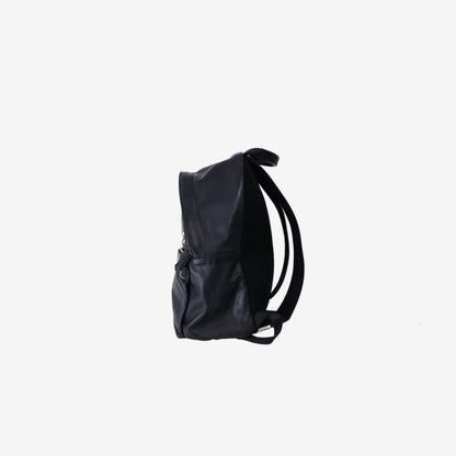 Fendi Monster Rucksack Backpack in Black Calfskin Leather/Crocodile Leather with Silver Hardware