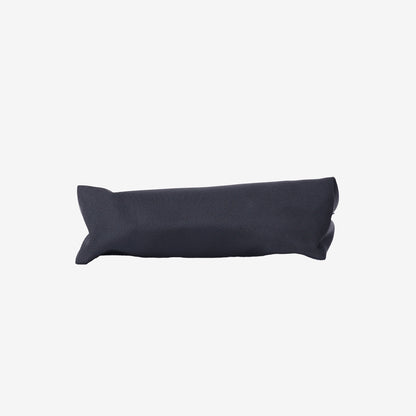 Longchamp Mini Crossbody Bag in Black Canvas with Silver Hardware