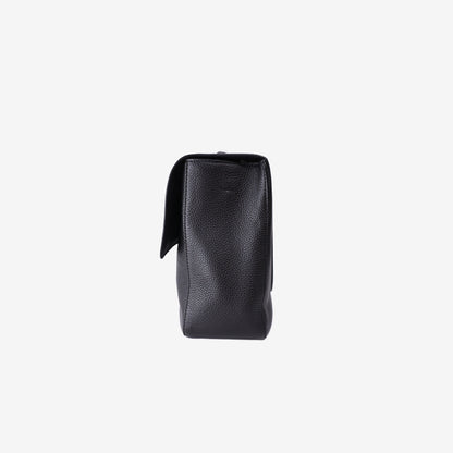 Chanel 2026 Matthieu Blazy Maxi Oversized Flap Bag 38.5 (Airport Bag) in Black Grained Calfskin with Gold Hardware (Contact to Enquire)