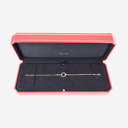 Cartier Love Bracelet in 18k Yellow Gold with Diamonds