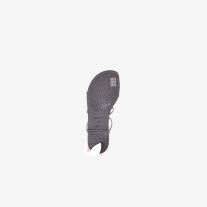 Hermès Mykonos Sandals in Black Rubber (Size 36)