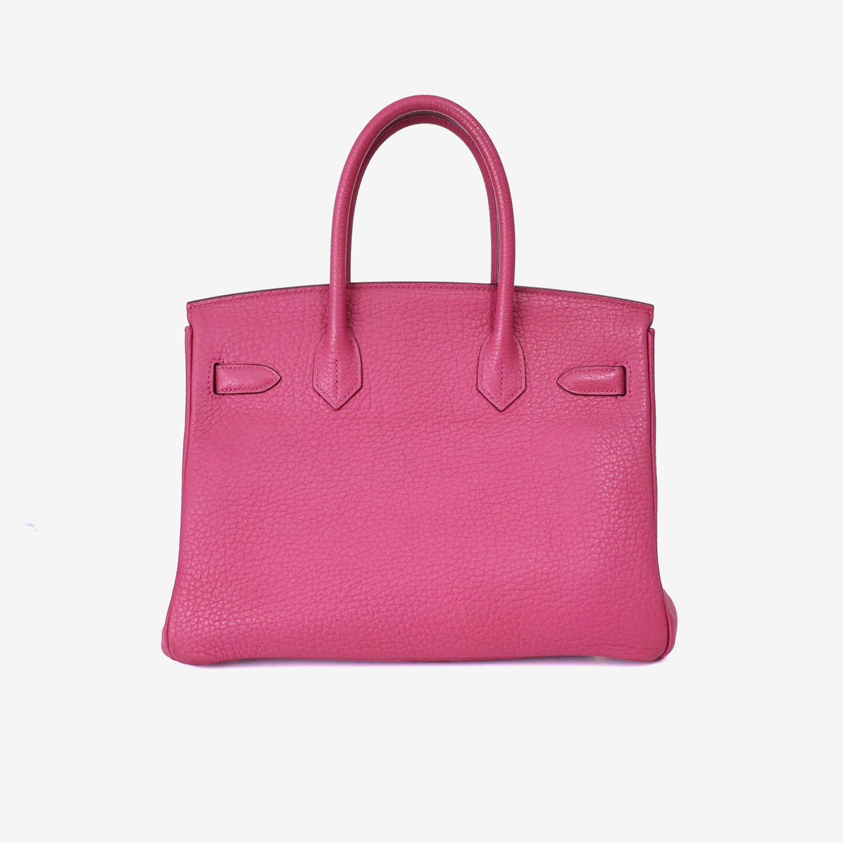 Hermès Birkin 30 in Rose Pourpre Togo Leather with Gold Hardware back view