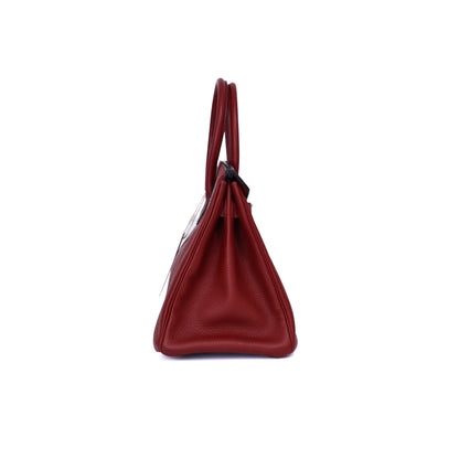 Hermès Birkin 30 in Rouge H Togo Leather with Palladium Hardware (Contact to Enquire)