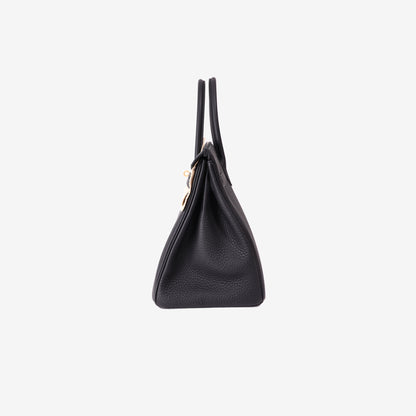Hermès Birkin 30 in Noir Togo Leather with Gold Hardware