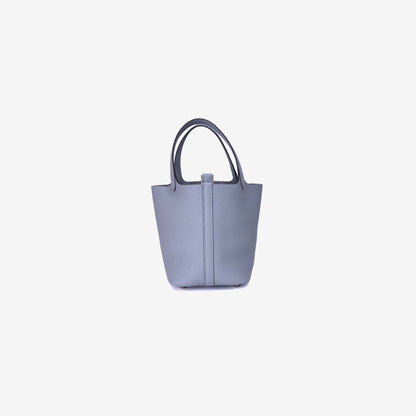 Hermes Picotin 18 in Gris Pantin Clemence Leather with Palladium Hardware (Contact to Enquire)