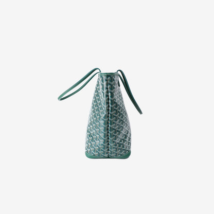 Goyard Saint Louis Tote Bag in Green Goyardine Canvas
