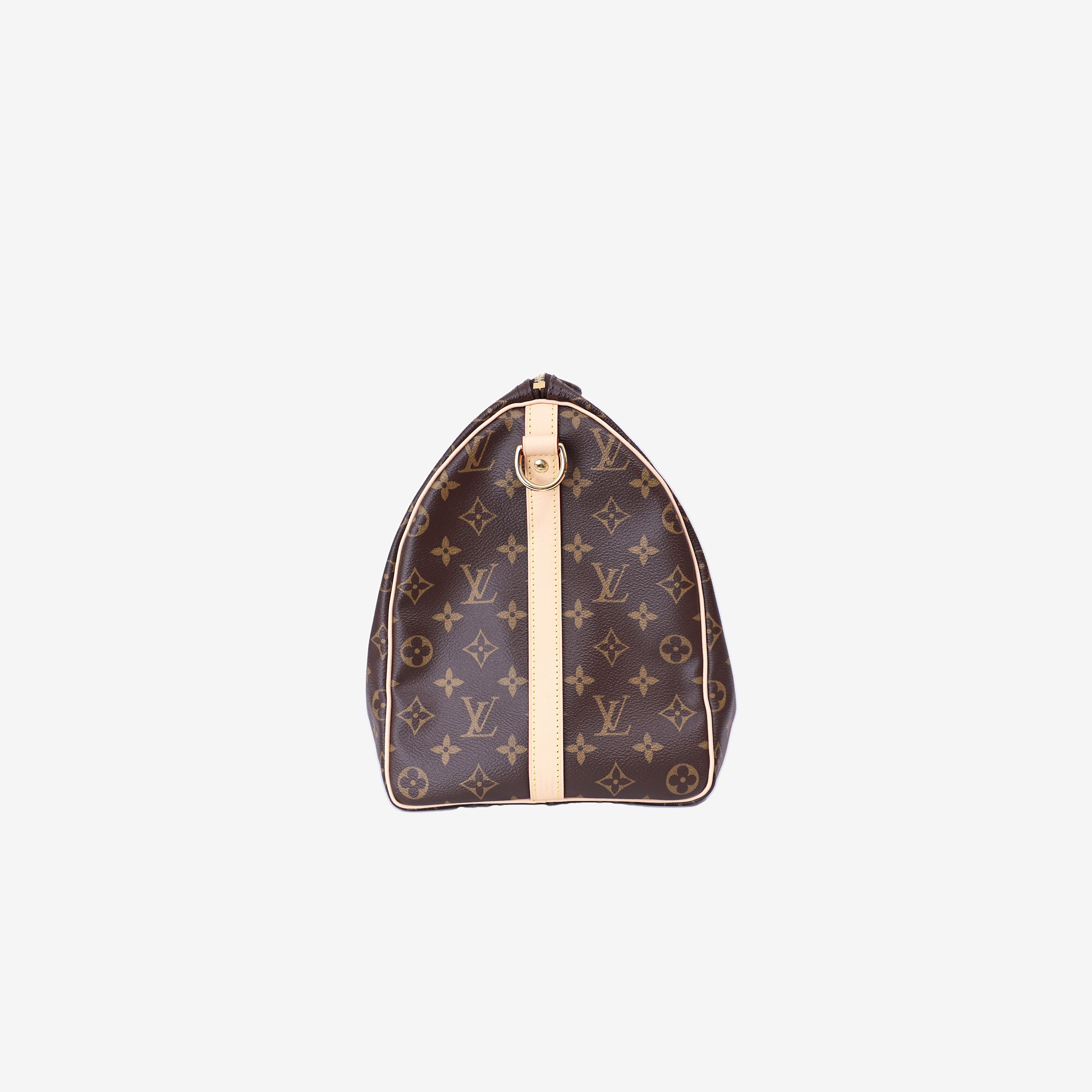 Louis Vuitton Speedy 40 in Brown Monogram Canvas Leather with Gold Hardware side view
