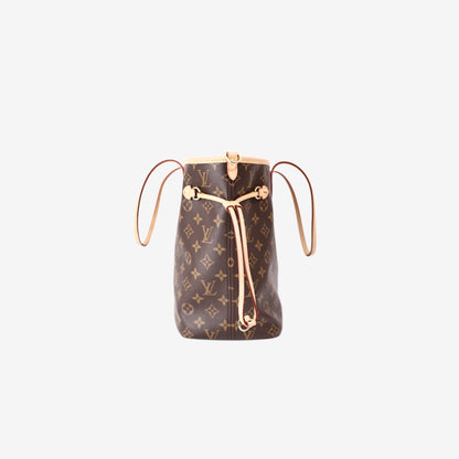Louis Vuitton Neverfull Inside Out MM in Monogram Coated Canvas with Pink Detailing