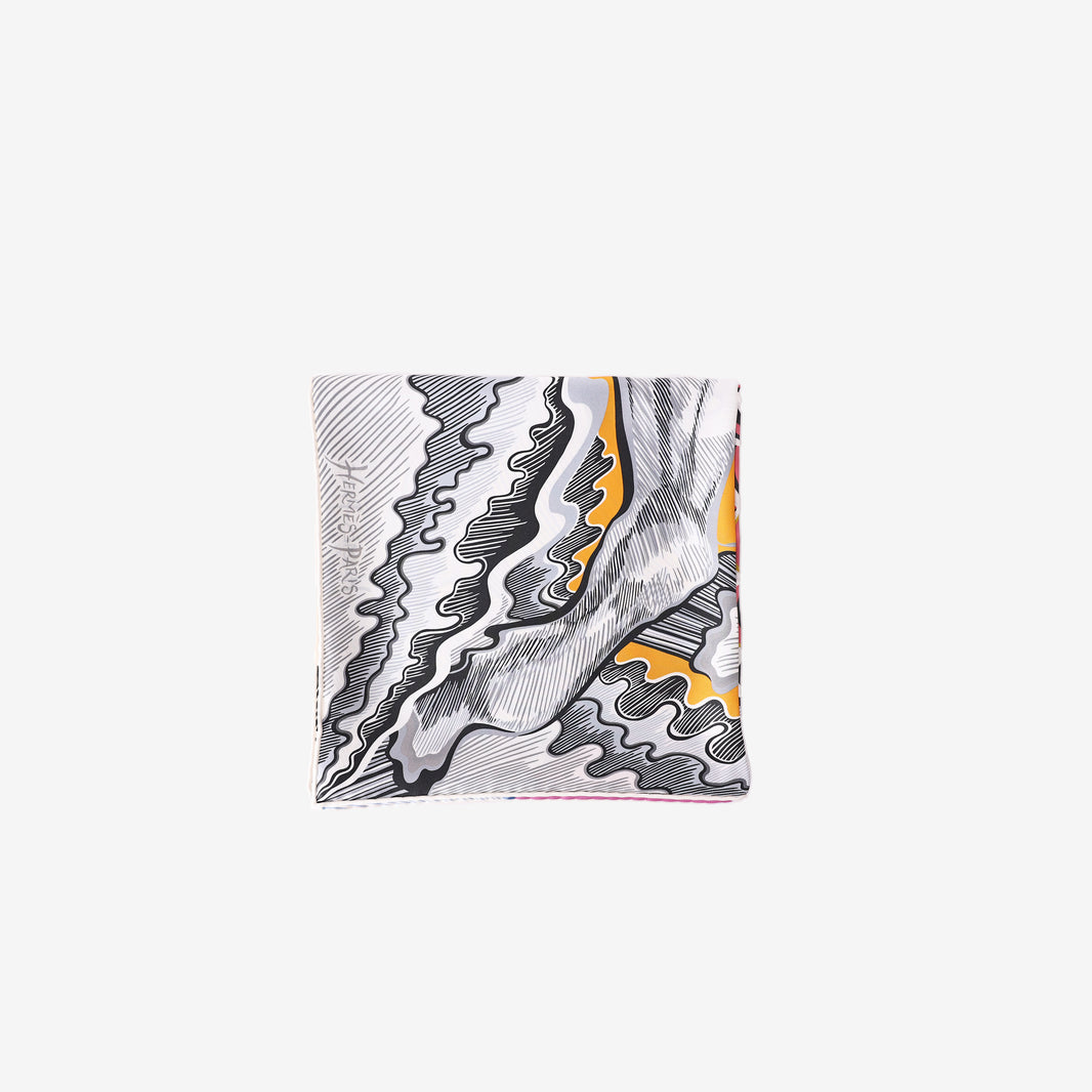 Hermès Cheval Sirène Silk Scarf in Multicolour Silk