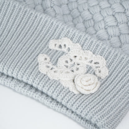 Chanel Beanie Blue/White (Contact to Enquire)