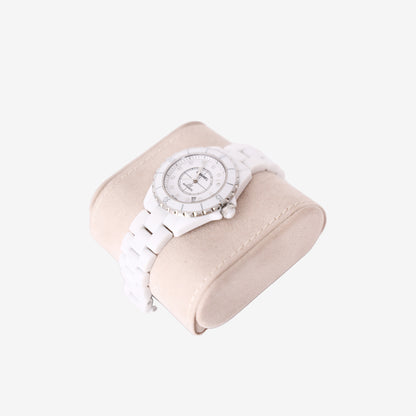 Chanel J12 Automatic 38mm Watch in White Ceramic with Diamond Dial