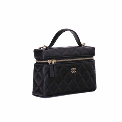 Chanel LP Vanity Case with Chain Small CC Logo (Contact to Enquire)