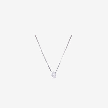 Graff Icon Pear Shape Diamond Pendant in White Gold