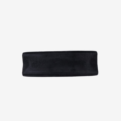 Hermès Kelly Pochette in Black Veau Doblis Leather with Palladium Hardware