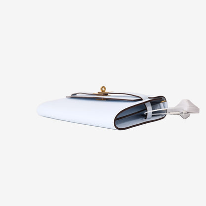 Hermès Kelly To Go Wallet in Bleu Epsom Leather with Gold-Plated Hardware