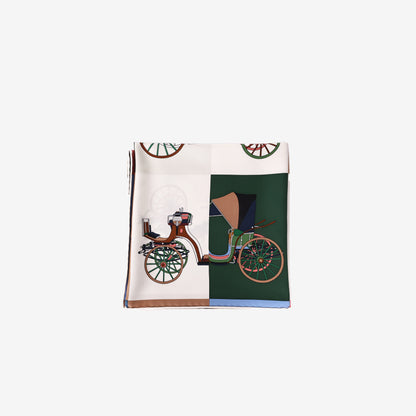 Hermès Voitures Exquises Silk Scarf in Multicolour Silk
