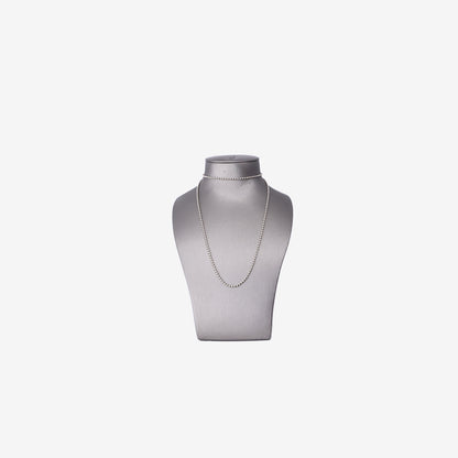 Chrome Hearts Ball Chain Necklace in 925 Sterling Silver