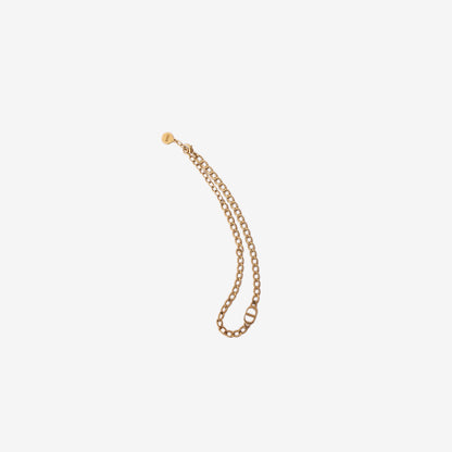 Dior 30 Montaigne Thin Choker Necklace in Gold-Tone Metal