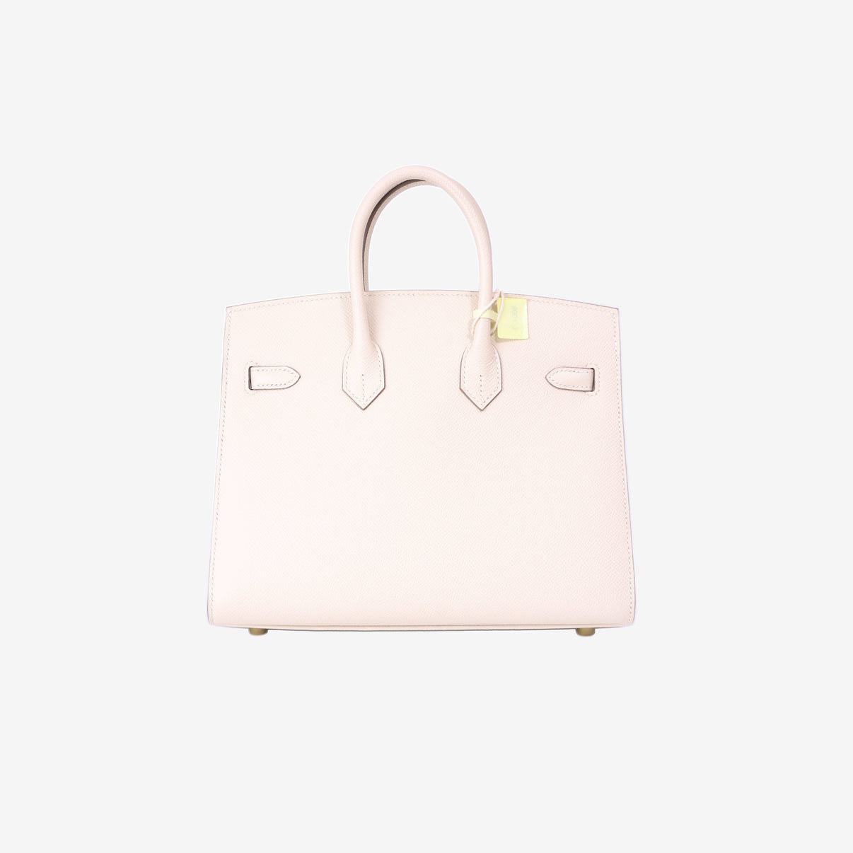 Hermès Birkin 25 in Craie Epsom Leather with Gold Hardware back view