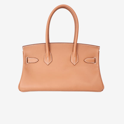 Hermès Birkin Shoulder 29 in Gold Evercolor Leather with Gold Hardware back view
