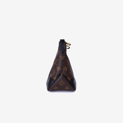 Louis Vuitton Boulogne PM Bag in Brown Monogram Canvas side view