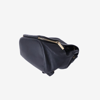 Chanel Business Affinity Backpack in Black Caviar Leather with Gold Hardware
