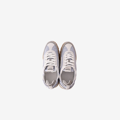 Hermès Jet Sneakers in Blue/Grey Suede (Size 38)