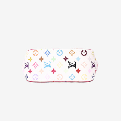 Louis Vuitton Marilyn Handbag in Monogram Canvas and Multicolour Crocodile Leather with Gold Hardware bottom view