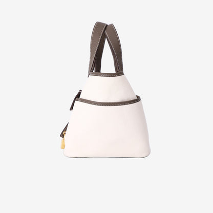 Hermès Picotin Cargo 18 in Étoupe/Ecru Canvas/Leather with Gold Hardware