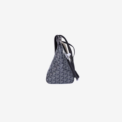 Goyard Goyardine Rouette Souple Grey Bag