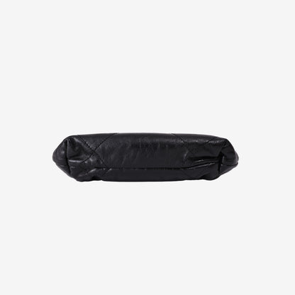 Chanel 22 Mini in Black Shiny Calfskin with Gold Hardware