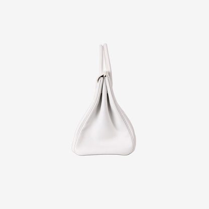 Hermès Birkin 35 in Blanc Togo Leather with Palladium Hardware