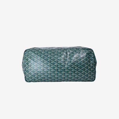 Goyard Saint Louis XXL Tote Bag in Green Goyardine Canvas