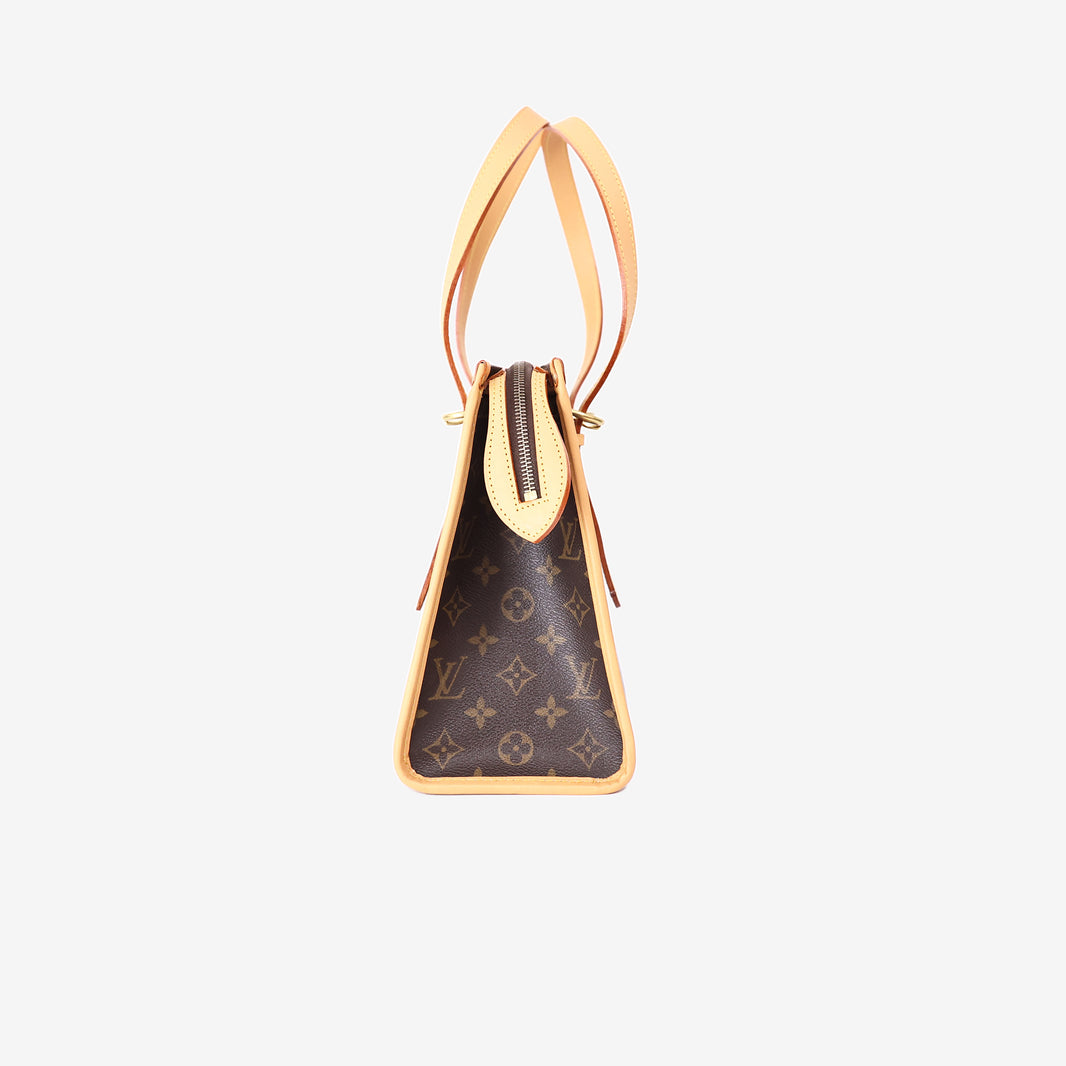 Louis Vuitton Popincourt Haut Bag in Brown Monogram Canvas with Gold Hardware