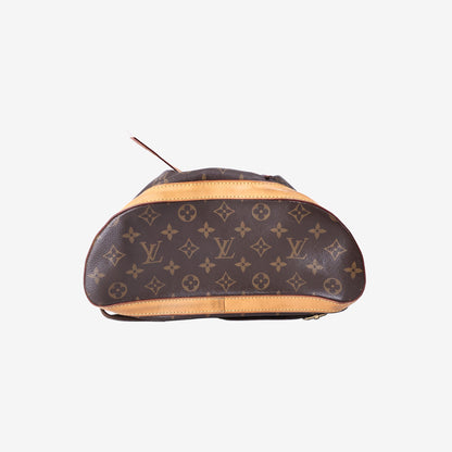 Louis Vuitton Bosphore Backpack in Monogram Coated Canvas with Gold Hardware