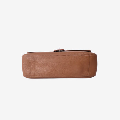 Chanel 26A Matthieu Blazy Maxi Flap Bag 32 in Camel Calfskin Leather with Silver Hardware (Contact to Enquire)