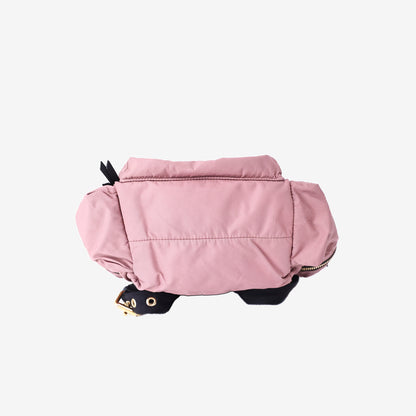 Burberry Medium Rucksack Backpack in Mauve Pink Nylon