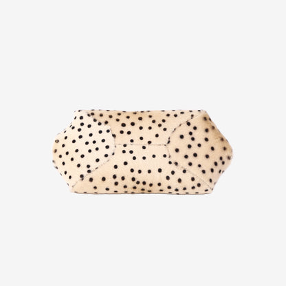 Chanel 26A Clutch with Leather Strap in Beige Pony Hair with Gold Hardware
