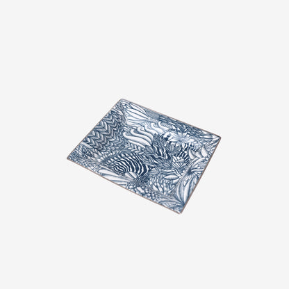 Hermès Zebre Camoufle Change Tray in Bleu Cobalt/White Porcelain (Contact to Enquire)