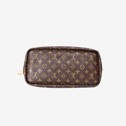 Louis Vuitton Neverfull Inside Out MM in Monogram Coated Canvas with Pink Detailing