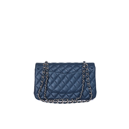 Chanel Classic Medium Double Flap Bag Blue (Contact to Enquire)