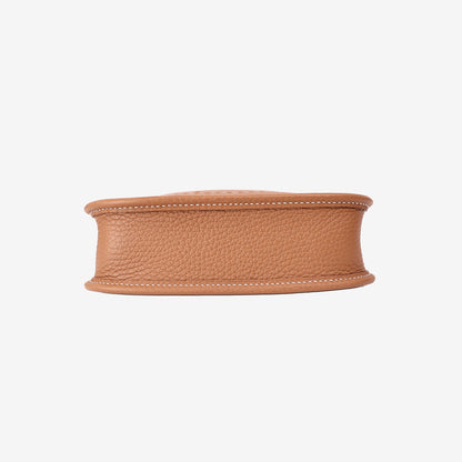 Hermès Evelyne 16 in Gold Clemence Leather with Palladium Hardware