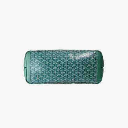 Goyard Saint Louis Tote Bag in Green Goyardine Canvas