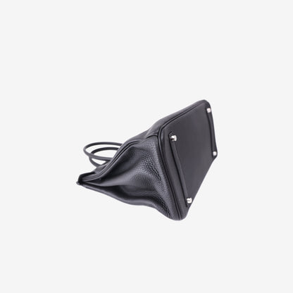 Hermès Birkin 35 in Noir Clemence Leather with Palladium Hardware