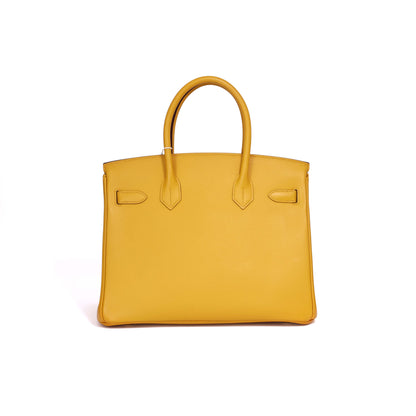 Hermès Birkin 30 in Jaune Ambre Epsom Leather with Gold Hardware (Contact to Enquire)