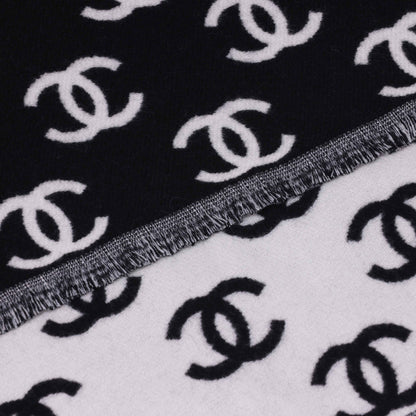 Chanel CC Logo Scarf