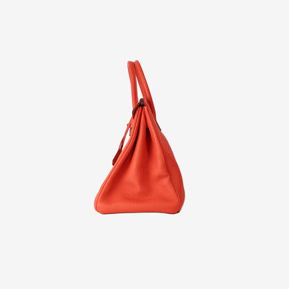 Hermès Birkin 35 in Capucine Togo Leather with Gold-Plated Hardware