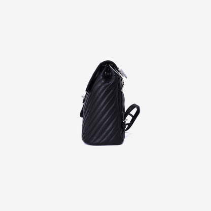 Chanel Urban Spirit Backpack in Black Lambskin Leather