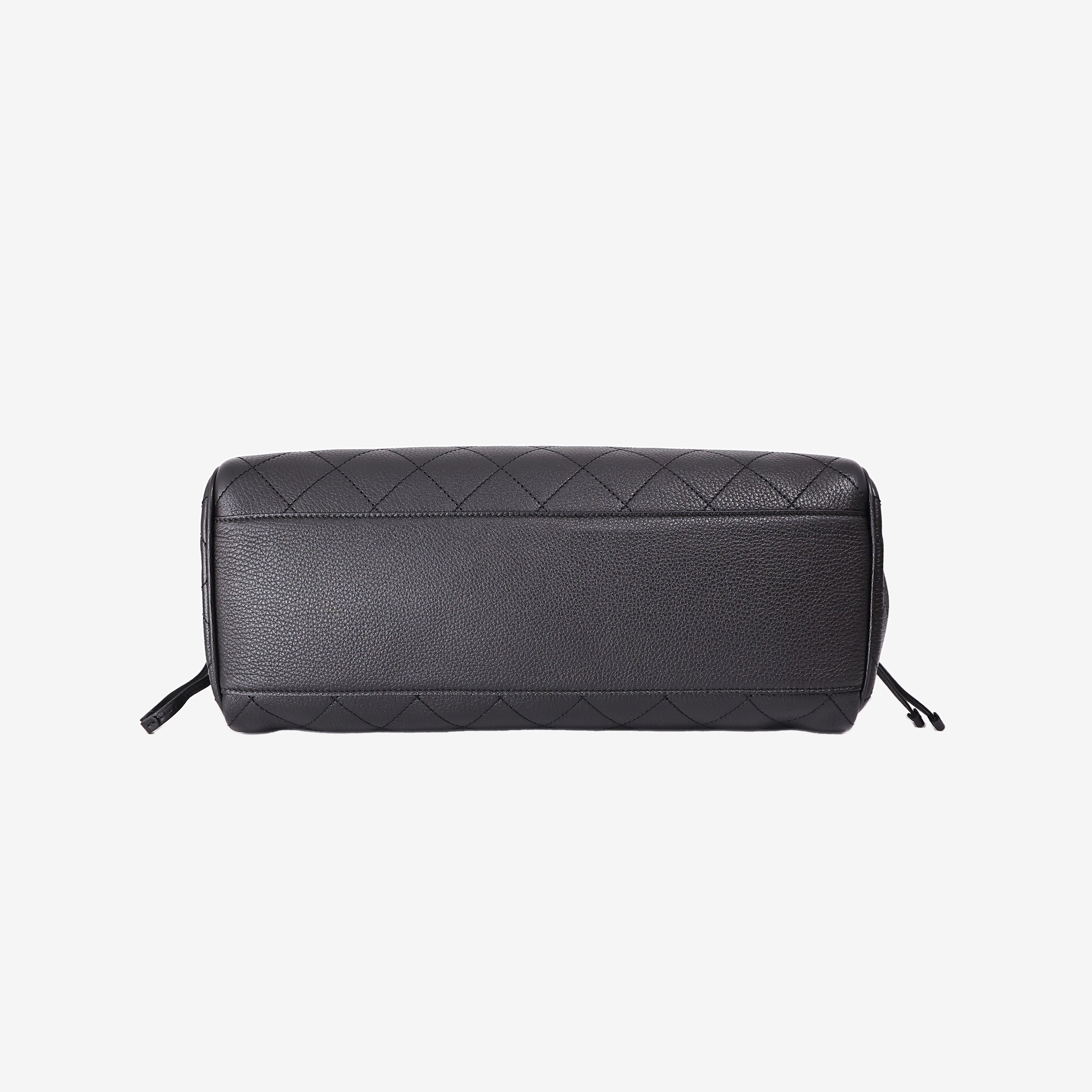 Chanel 26A Shopping Bag Black Grained Calfskin GHW | SW3 Boutique